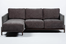 Charger l'image dans la galerie, LACUS WOOD 3 places méridienne - stone seatle