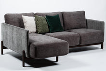 Charger l'image dans la galerie, LACUS WOOD 3 places méridienne - stone seatle