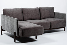 Charger l'image dans la galerie, LACUS WOOD 3 places méridienne - stone seatle