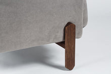 Charger l'image dans la galerie, LACUS WOOD 3 places méridienne - stone seatle
