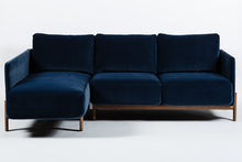 Charger l'image dans la galerie, LACUS WOOD 3 places méridienne - stone seatle