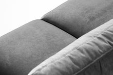 Charger l'image dans la galerie, LACUS WOOD 3 places méridienne - stone seatle