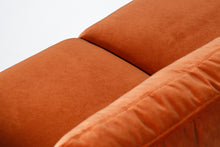 Charger l'image dans la galerie, LACUS WOOD 3 places méridienne - stone seatle