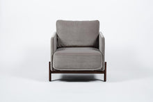 Charger l&#39;image dans la galerie, LACUS WOOD fauteuil stone seatle

